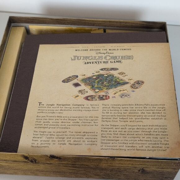 Disney Parks Jungle Cruise Adventure Game (New) - Picture 6 of 7
